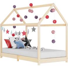 Accessori per letto vidaXL Kid's Bed Frame Solid Pine Wood 90x200cm 38.6x81.1"