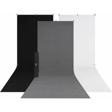 X-Drop 3-Pack Sweep Backdrop Kit (5' x 12')