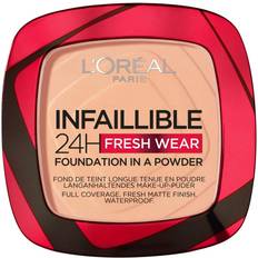 L'Oréal Paris Infaillible 24H Fresh Wear Foundation in a Powder #245 Golden Honey