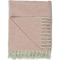 Ib Laursen Filtar Ib Laursen 6544-37 Filt Cream/Faded Rose (160x130cm)