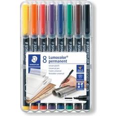 Staedtler Orange Markers Staedtler Lumocolor Permanent Pen 314 B 8-pack