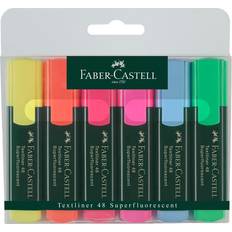 Faber-Castell Textliner 48 Superfluorescent Wallet of 6