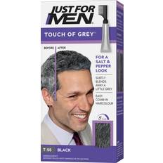 Tinte per Capelli Semipermanenti Just For Men Touch of Grey T55 Black 40g