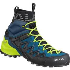 Salewa Mies Urheilukengät Salewa Wildfire Edge Mid GTX M - Blue/Poseideon/Cactus