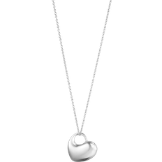 Georg Jensen Hearts Pendant Necklace - Silver