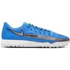 Foam - Women Football Shoes Nike React Phantom GT Pro TF - Photo Blue/Metallic Silver/Rage Green