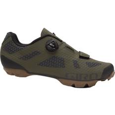 Green - Unisex Cycling Shoes Giro Rincon - Olive/Gum