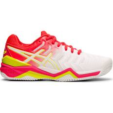 Asics Gel-Resolution 7 Clay W - White/Laser Pink
