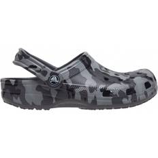 Crocs Sintetico Scarpe Crocs Classic Printed Camo Clog - Slate Grey/Multi