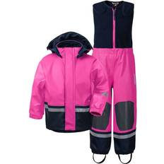 Isolerende funksjon Regntøy Didriksons Boardman Kid's Rain Set - Plastic Pink (503968-322)