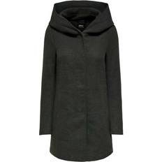 Only Manteau mi-saison 'ONLSedona' - Anthracite/Sapin