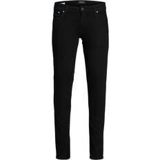 Homme - L Jeans Jack & Jones Liam Original AM 009 Skinny Fit Jeans - Black/Black Denim