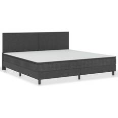 Boxmadras 200 x 200 vidaXL Spring Rammeseng 200x200cm