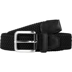 Elastane/Lycra/Spandex - Men Belts Jack & Jones Classic Belt - Black/Black