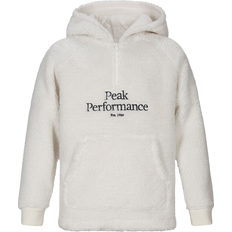 Fleece Hoodies Peak Performance Jr Original Pile HZ Hood - Offwhite (G76908-099)