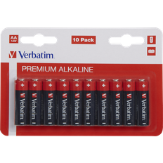 Verbatim Blister 10 Pile alkaline Stilo AA 49875