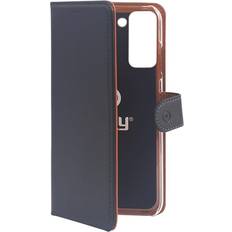 Celly Wally Funda Para Teléfono Móvil 17 Cm (6.7' Folio Negro, Marrón