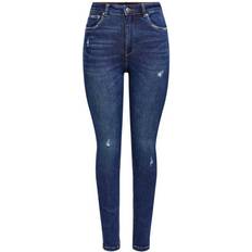 Élasthanne/Lycra/Spandex Jeans Only Jean 'ONLMila' - Bleu