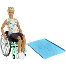 Barbie and ken Barbie Ken Fashionistas Doll 167 with Wheelchair & Ramp