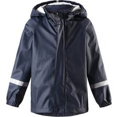 Removable Hood Rain Jackets Children's Clothing Reima Lampi Kid's Rain Jacket - Navy (521491-6980)