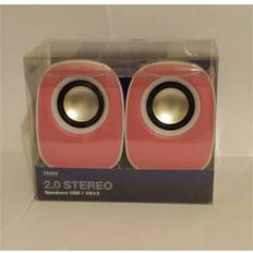 Pink Computer Speakers Tesco S211