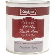 Rustins Quick Dry Chalky Finish Wood Paint Georgian Grey 0.5L