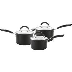 Circulon Total Hard Anodised Cookware Set with lid 3 Parts