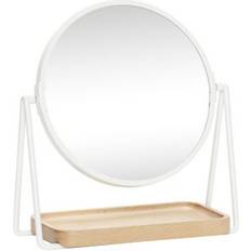 Natur Bordsspeglar Hübsch 210506 Table Mirror Bordsspegel 21x25cm