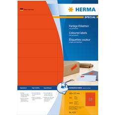 Rot Etiketten Herma Colored Labels A4