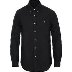 Mies - Musta Paidat Polo Ralph Lauren Slim Fit Garment-Dyed - Musta