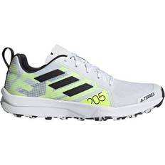 Adidas Terrex Speed Flow Trail Running Shoes - Cloud White/Core Black/Solar Yellow Female