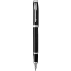 Schwarz Füllhalter Parker IM Fountain Pen Spring Force F Black