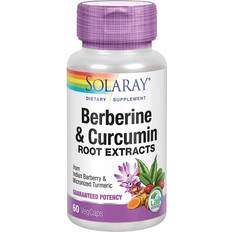 Vitamins & Supplements Solaray Berberine & Curcumin 600mg 60 pcs