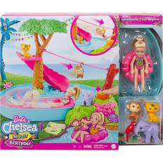 Elefanten Puppen & Puppenhäuser Barbie Barbie & Chelsea The Lost Birthday Splashtastic Pool Surprise