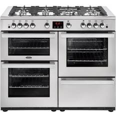 Belling 110cm Gas Cookers Belling Cookcentre110G Stainless Steel