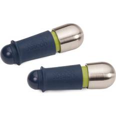 Bleu Équipements de Bar Joseph Joseph Barwise Twist-Lock Bouchon de bouteille 2pcs