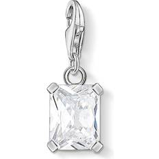 Thomas Sabo Charm Pendant - Silver/White