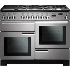 5 Burners Gas Cookers Rangemaster PDL110DFFSS/C Stainless Steel