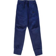 Nike tech fleece trousers Nike Older Kid's Tech Fleece Trousers - Midnight Navy/Black (CU9213-410)