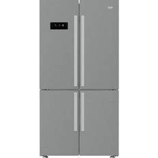 French Door Fridge Freezers Beko MN1416224PX Silver