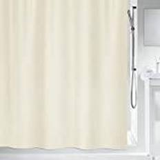 Rideau De Douche Polyester Maya 180 x 200 cm Beige Sable Spirella