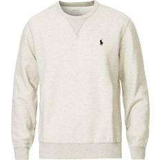 Polo Ralph Lauren Double-Knit Sweatshirt - Light Sport Heather/Black