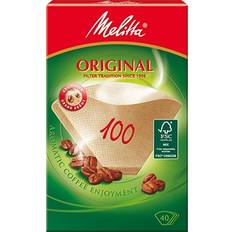 Filtri per caffè Melitta 12603.3 Filtri Di Carta 100/40 Marrone Naturale