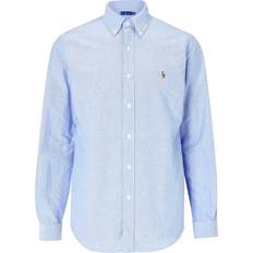 Custom Fit Oxford Shirt - Blue
