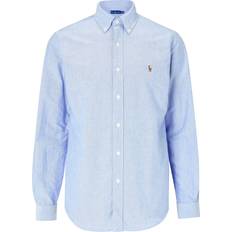 XS Camisas Polo Ralph Lauren Custom Fit Oxford Shirt - Blue