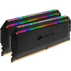 Corsair dominator platinum rgb 32gb Corsair Dominator Platinum RGB 32GB (2 x 16GB) 288-Pin PC RAM DDR4 3200 (PC4 25600) Desktop Memory Model CMT32GX4M2E3200C16