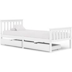 vidaXL Bed Frame with 2 Drawers 82cm