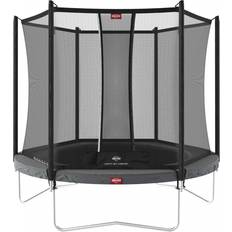BERG Tappeti elastici BERG Favorit rotondo 270cm grigio grigio nero grigio argento