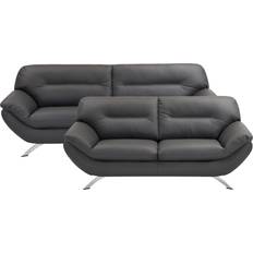 Læder sofa 3+2 Hjort Knudsen Taastrup 2-pack Sofa 230cm 3 personers, 2 personers