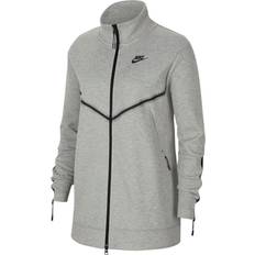 Outerwear Nike Tech Fleece Jacket Women - Dark Grey Heather/Black